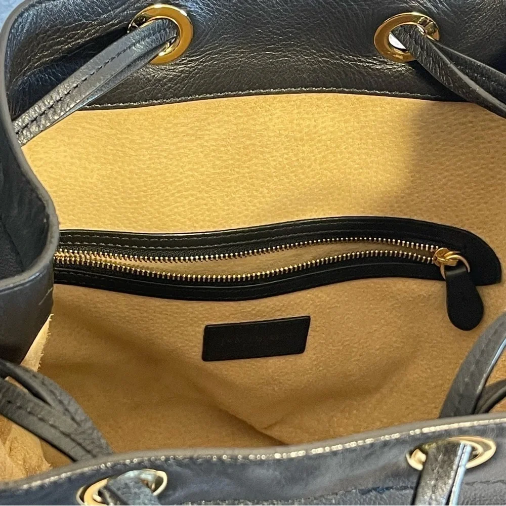 J&M DAVIDSON Rio 07314/141 Women's Leather Shoulder Bag Boho Bohemian Black‎